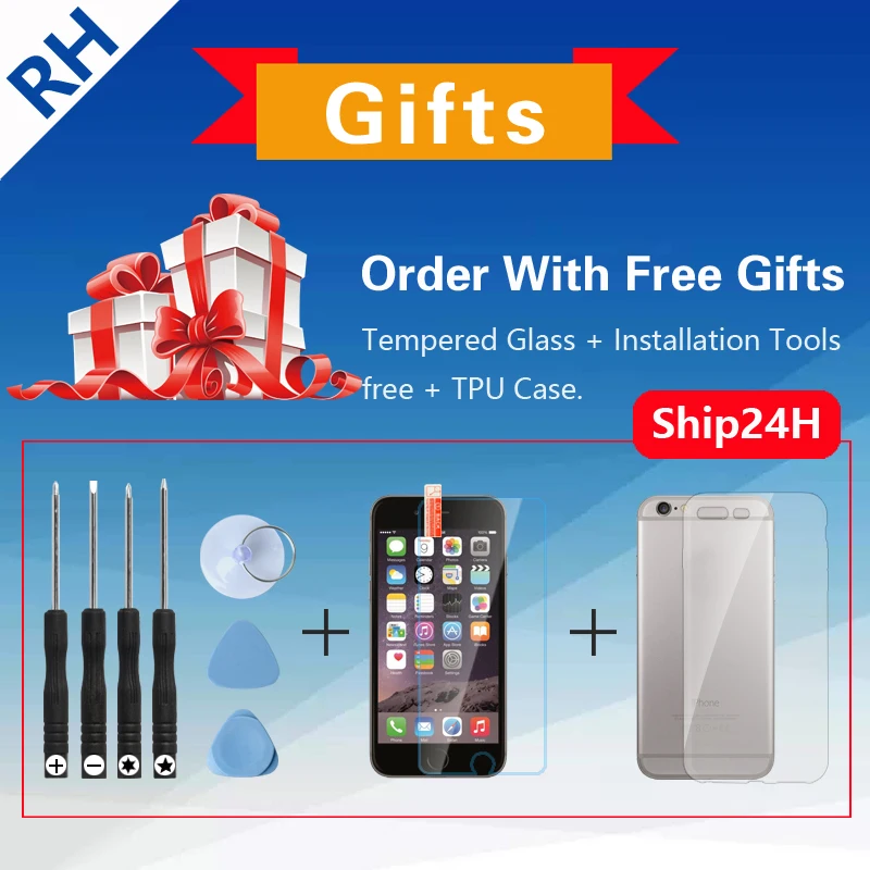 AAA+ lcd для iPhone 7 7Plus iPhone 8 8Plus lcd полная сборка в комплекте с 3D сенсорным экраном Замена дисплея