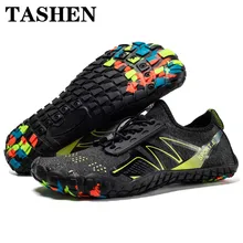 Unisex Swimming Water Shoes Men Barefoot Outdoor Beach Sandals Upstream Aqua Shoes Plus Size Nonslip River Sea Diving Sneakers