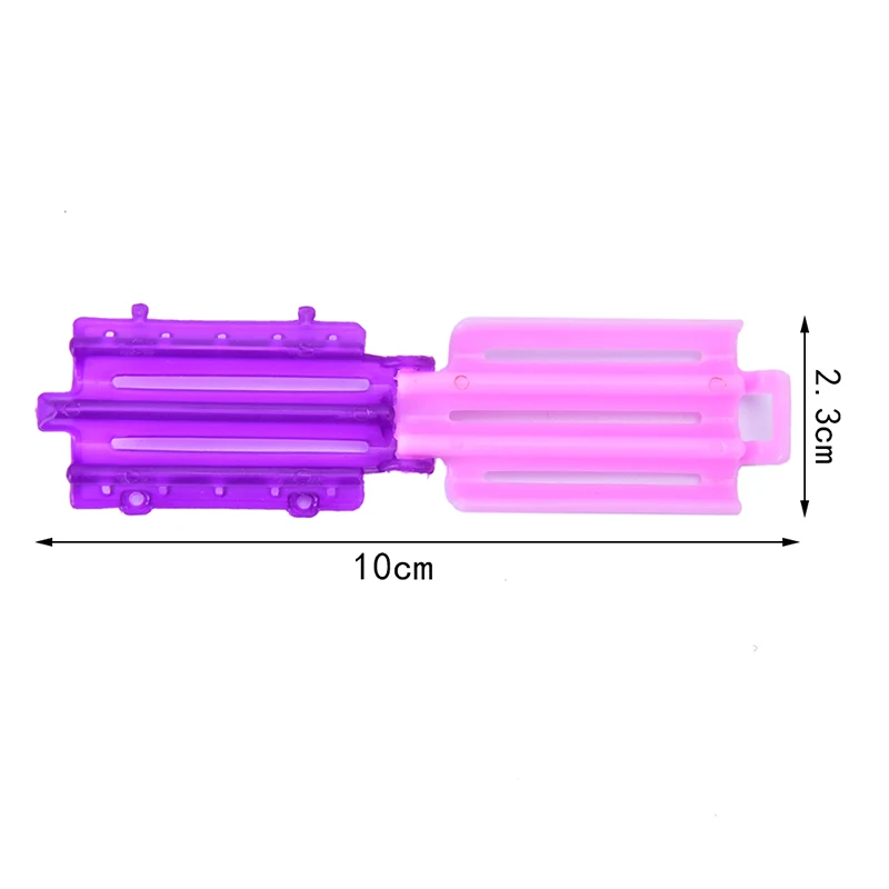 45pcs Hair Rollers Root Fluffy Clamps Wave Perm Rod DIY Bars Corn Clips Corrugation Hair Curler Curling Curlers Styler For Women