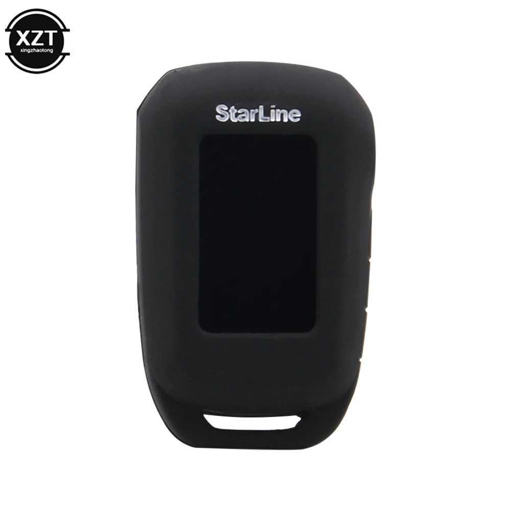 Silicone Case for Starline A92 A94 A64 Lcd Remote Control Russian Version A92 Starline Case Cover remote control case cover
