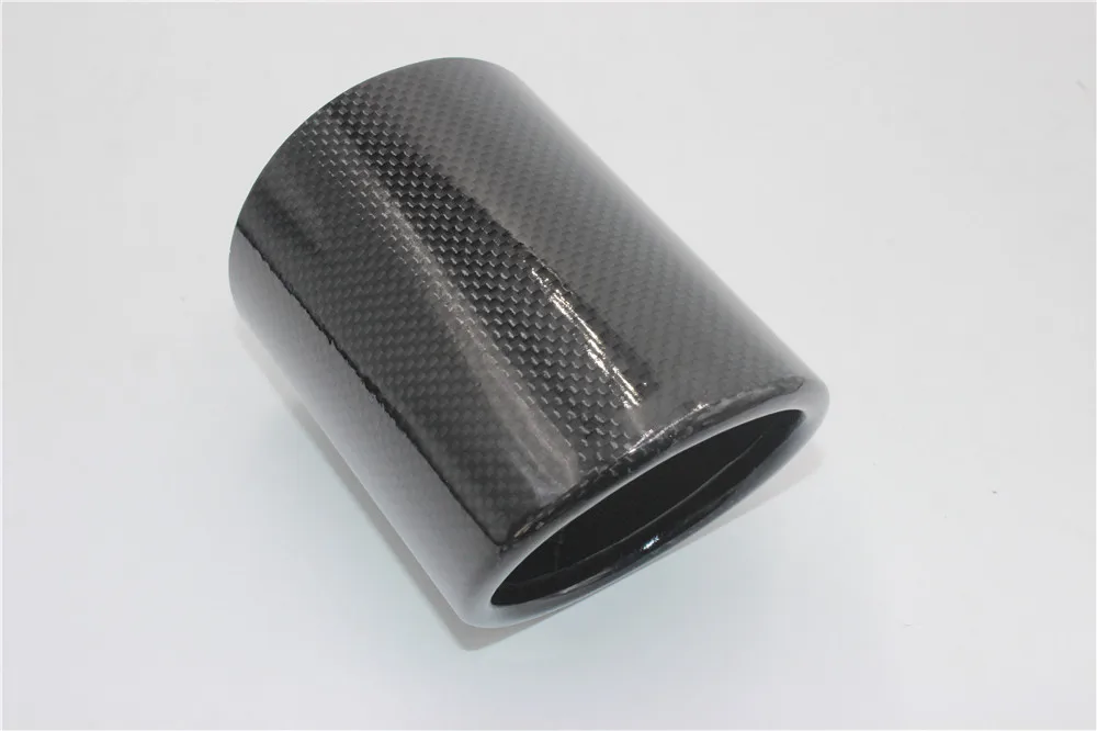 1 шт. Универсальный обтекатель глянцевый углеволоконные akrapovic выхлопной наконечник глушитель крышка наконечник выхлопной трубы аксессуары
