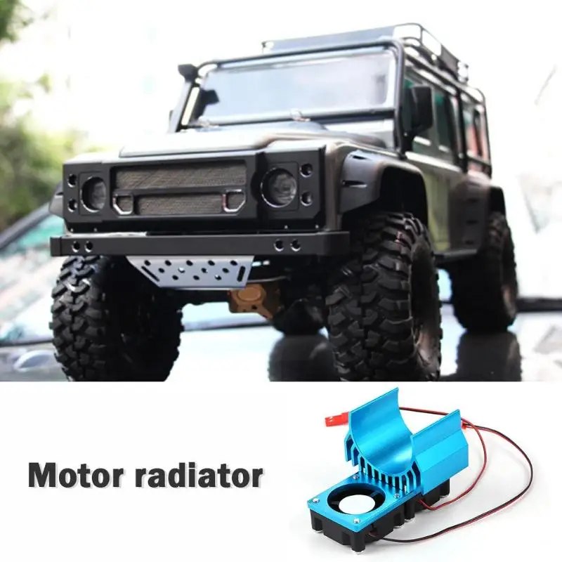 

Hot Sale Motor Radiator Wear-resistant Classic Delicate Motor Radiator Cooling Fan for TRAXXAS TRX4 Tamiya CC01 Crawler Cars