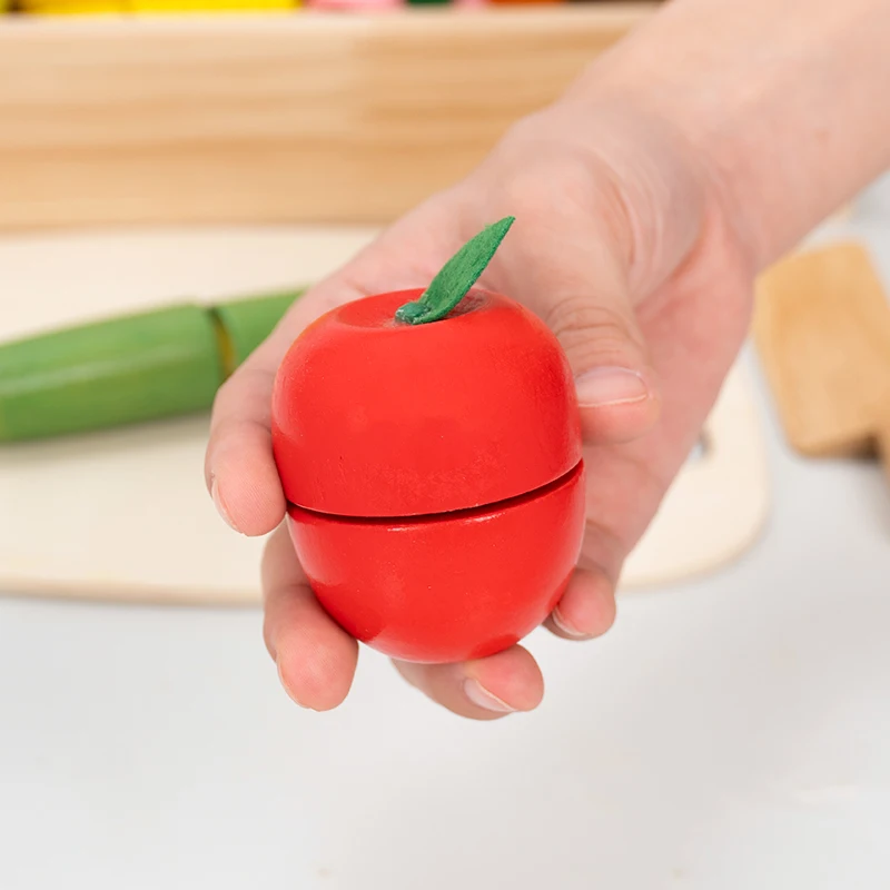 Семейные игрушки, кухонные порезы овощей и фруктов, порезы музыки, порезы музыки, порезы музыкальной игрушки, волшебная палочка, мужчина и девочка 1