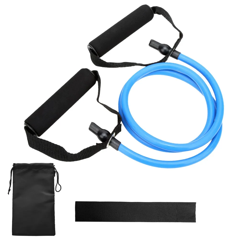 Эластичная лента для фитнеса с дверным АНКЕРОМ и сумкой переноски | Спорт