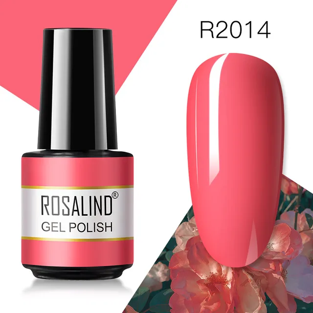 ROSALIND Gel Nail Polish 7ML Matte Base Top Coat For Soak Off Gel Polish UV LED Gel Semi Permanent Varnishes Design Nail Art RAR2014