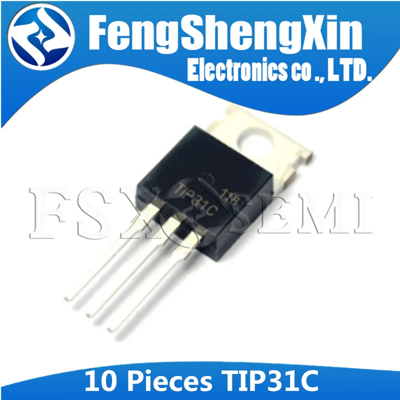 10 шт./лот TIP31 TO220 TIP31C NPN Силовые транзисторы TO 220|silicon npn transistor|silicon controltransistor darlington |