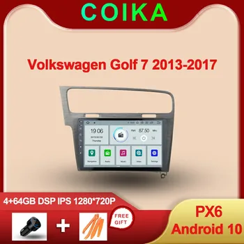 

Android 10.0 System Car IPS Touch Screen For Volkswage GOLF 7 BT WIFI Carplay SWC DVR AUX 4+64G RAM 1280*720P GPS Navi Stereo
