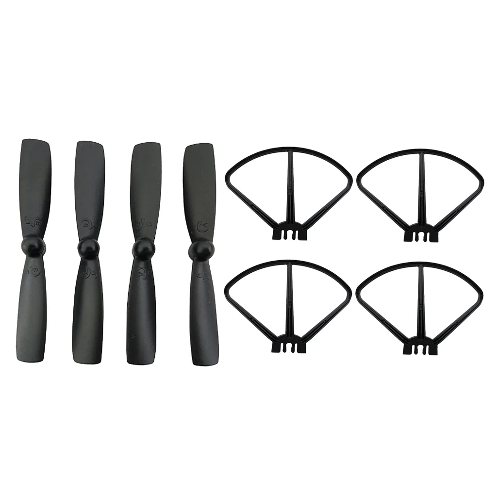 Propeller Blades Protector Guard Cage and Props for MJX B3 Mini Quadcopter - Black