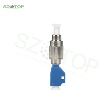 

Free Shipping 10-100pcs LC Female to FC Male Hybrid Converter Adapter FC-LC for Fiber Optical Power Meter Coupler