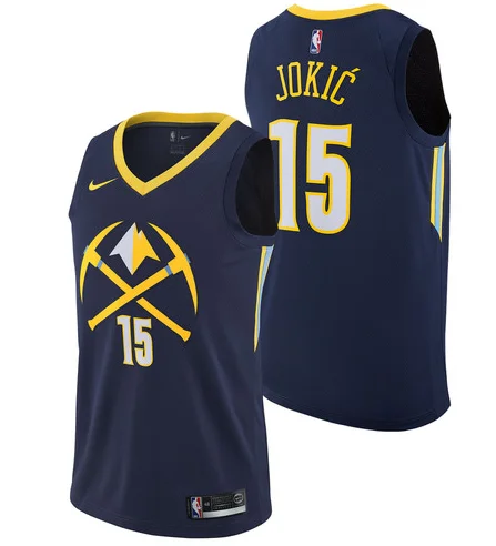 A+++ Качественная мужская одежда для взрослых#15 Nikola Jokic Jersey Denver - Цвет: for men