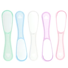 1 шт., 5 цветов, скребок для рук, щетка для чистки языка, скребок для чистки зубов, гигиена полости рта