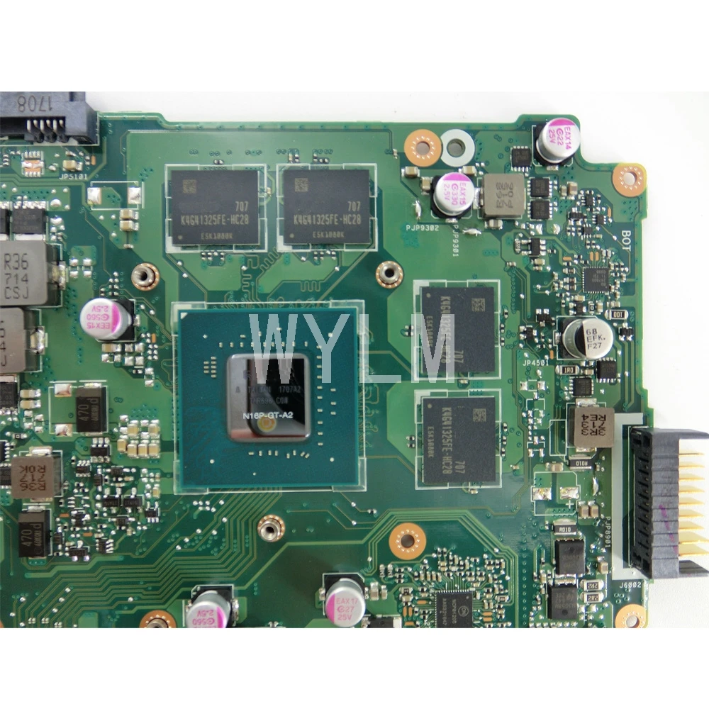 Материнская плата X550VX MB._ 4G/I5 6300HQ V2G REV2.0 для ASUS X550V FX50V FX50VX материнская ноутбука 90NB0BB0