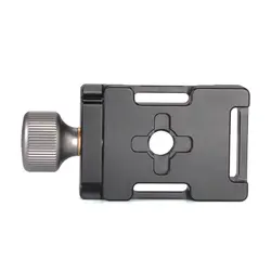 Andoer 38 мм алюминиевый мини быстроразъемный зажим совместимый для винтовой ручки DSLR камеры штатив Arca Swiss для qr-пластины