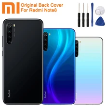 Чехол Xiao mi Xiaomi mi со стеклянной батареей для Xiao mi Red mi Note 8 Note8, задняя крышка корпуса, задняя крышка+ инструмент