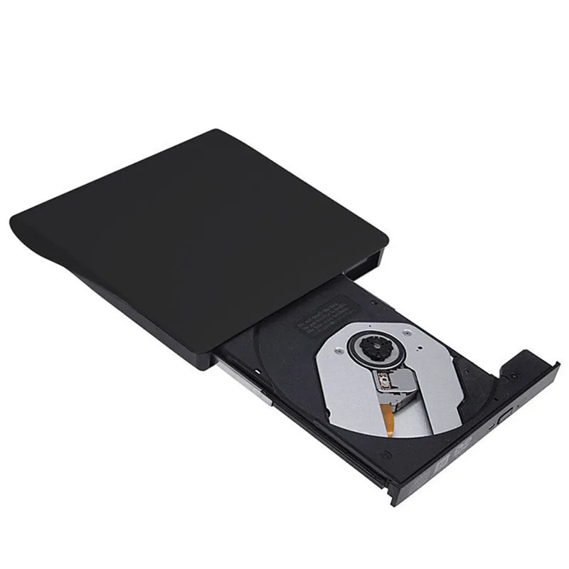 Внешний DVD Оптический привод USB 2,0 DVD-ROM-плеер CD/DVD-RW записывающее устройство портативное устройство для Windows Mobile PC