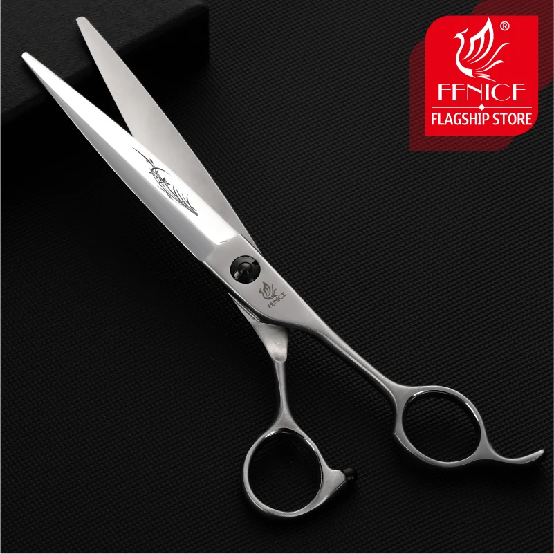 

Fenice New Arrival 7" Professional Hair Scissors Willow Shape Hair Shears Slid Hairdressing Scissors Haircut Shears Sliding Raz