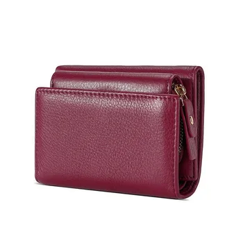 

Women's Wallet 2019 New European and American Fashion Natural Drop Pattern Wallet Zero Wallet