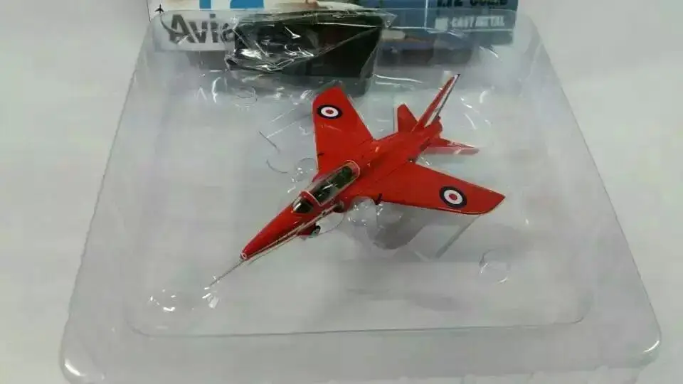 Авиация 72 фолланд Gnat RAF Красные Стрелы XR540 1/72 литье под давлением модель самолета