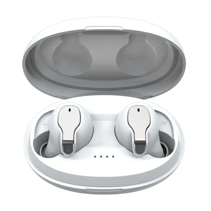 Для станции метро анти-шум CVC6.0 Bluetooth 5,0 гарнитура TWS беспроводные наушники стерео наушники-вкладыши Наушники спортивный комплект - Цвет: White