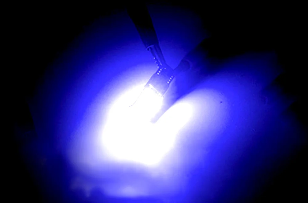 500 шт. автомобильный светильник светодиодный сигнальная лампа T10 1206 15smd 5W5 ширина лампы Плавная декодирующая лампа T10 W5W 194 12V Интерьер bulbhigh яркий