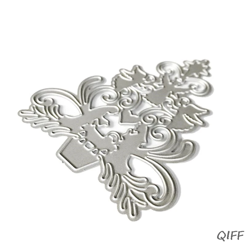 Xmas Tree Metal Cutting Dies Stencil DIY Scrapbooking Album Stamp Paper Card Art | Дом и сад