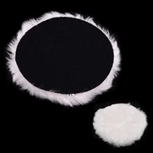 6 дюймов 150 мм белый ягнёнок полировальная подушечка из шерсти для автомобиля Ван Valeting шлифовальный прибор буфер