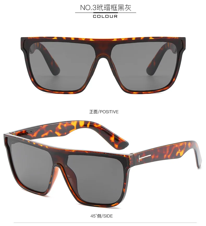 Tom ford TF, зеркальные солнцезащитные очки для женщин и мужчин,, большие, мода, плоский верх, пляжные очки, синие, серебряные, леопардовые, oculos feminino uv400