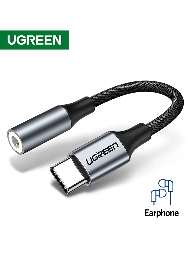 Ugreen Type C 3.5 Jack Earphone USB C to 3.5mm AUX