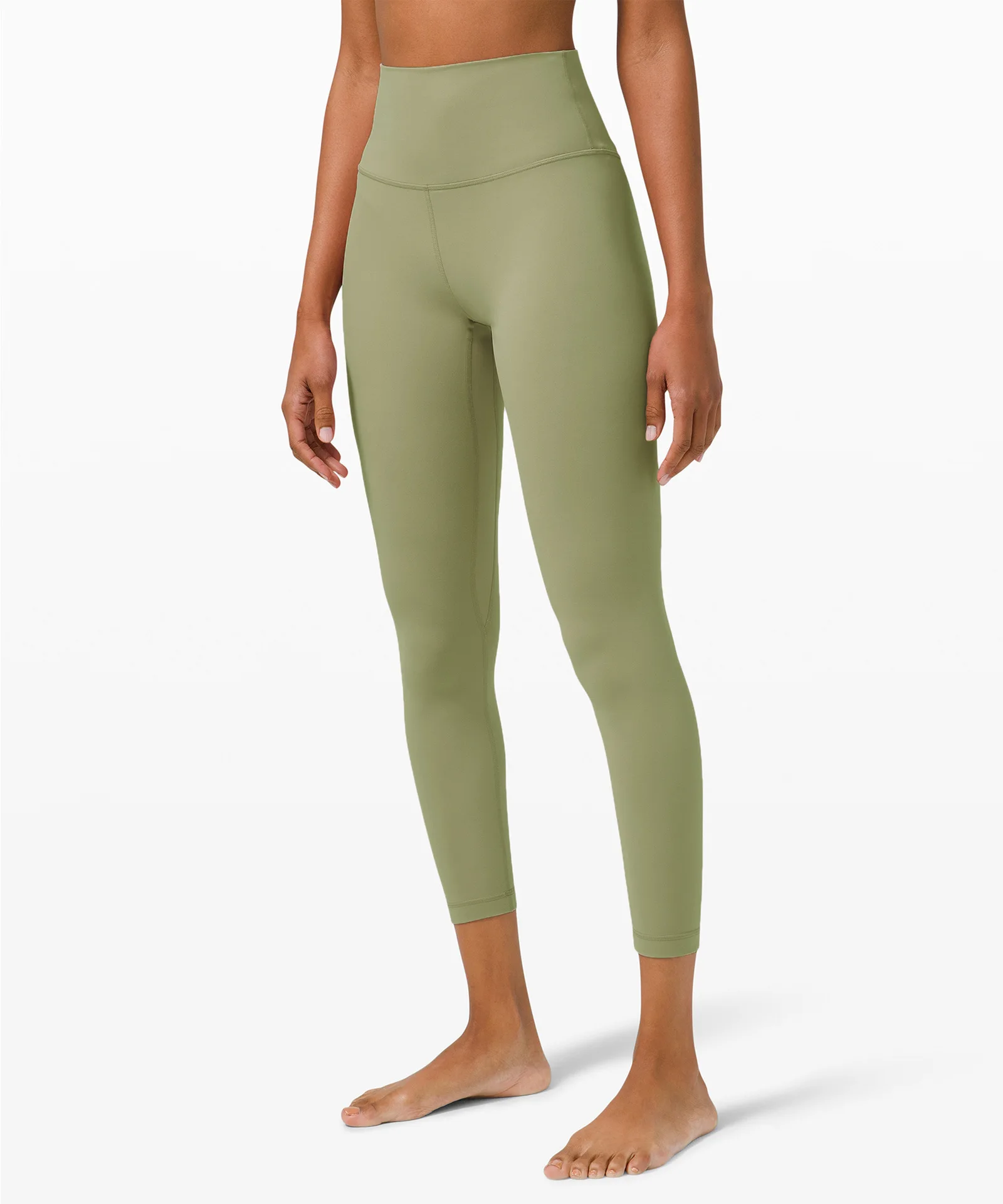 Fitness LuLu Running Street Women Yoga Pants Align Sports High Waist Stretch Trousers Training Nine Pant Leggings Skinny