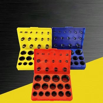 

O-Ring Rubber Assortment Kit Set with Holder Case, Waterproof, 382 Pieces Variety Pack, Combination, American, CN, Japanese Type