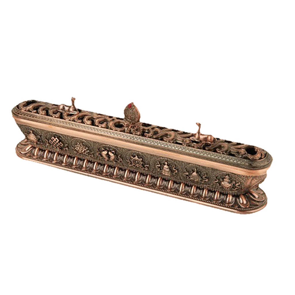 Chinese Incense Burner Cones Sticks Joss Censer Ornament Peace & Meditation Home Decorative