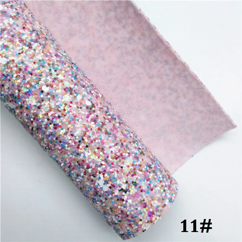 11 Glitterwishcome 21X29 см А4 Размер синтетическая кожа, массивная блестящая кожа, искусственная ткань из искусственной кожи винил для бантов, GM665A - Цвет: 11