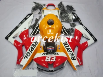 

New ABS Injection Mold motorcycle Fairings Kit Fit For Honda CBR600RR F5 2013 2014 2015 2016 2017 bodywork set Red Orange