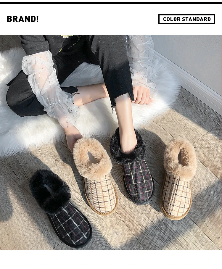 Bootee/Женская обувь г. Женские ботинки зимние роскошные дизайнерские Ботиночки женские ботинки на низком каблуке со шнуровкой австралийские ботинки с круглым носком