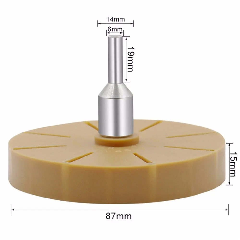 Резиновое колесо для снятия пневматического дегумминга диски для удаления клея Автомобиля клейкая наклейка авто ремонт краски инструмент пневматический дегумминг диск