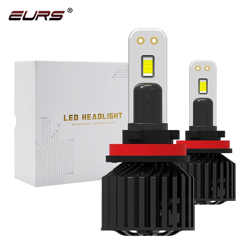 H4 светодиодные лампы для автомобильных фар высокой мощности H7 LED HB3 9005 9006 HB4 H8 H9 6000K