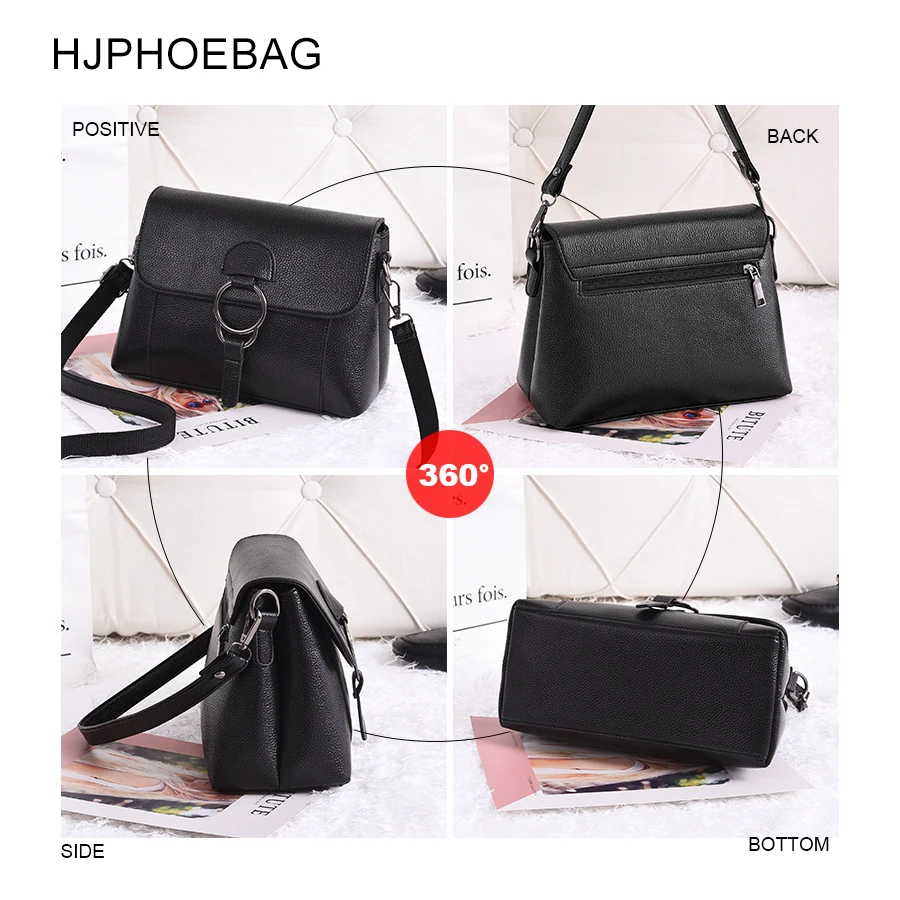 HJPHOEBAG простая сумка с клапаном на плечо из искусственной кожи сумки для женщин и