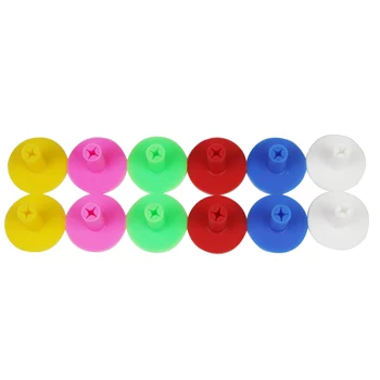 

12 Pieces Rubber Golf Driving Range Practice Tee Holder Tees Golfs Tools Golfs Driving Range Replacement Golfs Parts Accessories