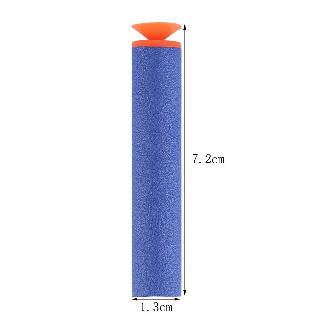 50/100/200 Pcs Light EVA Bullet Darts For NERF Belt Soft Gun Mask Wear Goggle Bullet Darts Elite Series Blasters Kid For Toy Gun