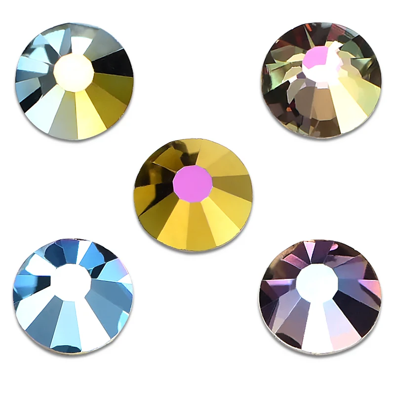 Oleeya 5 NEW Romantic Colors стразы Crystal Non Hot Fix Rhinestones