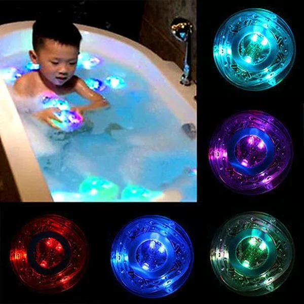 Decorative Led Light Kids Disco Bath Light Show Colour Party In The Tub