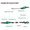 DEKO NEW DKGZ01 20V Cordless Pole Leaf Blower And Hedge Trimmer Electric Garden Tools For 2000mAh Li-on Battery ► Photo 3/6