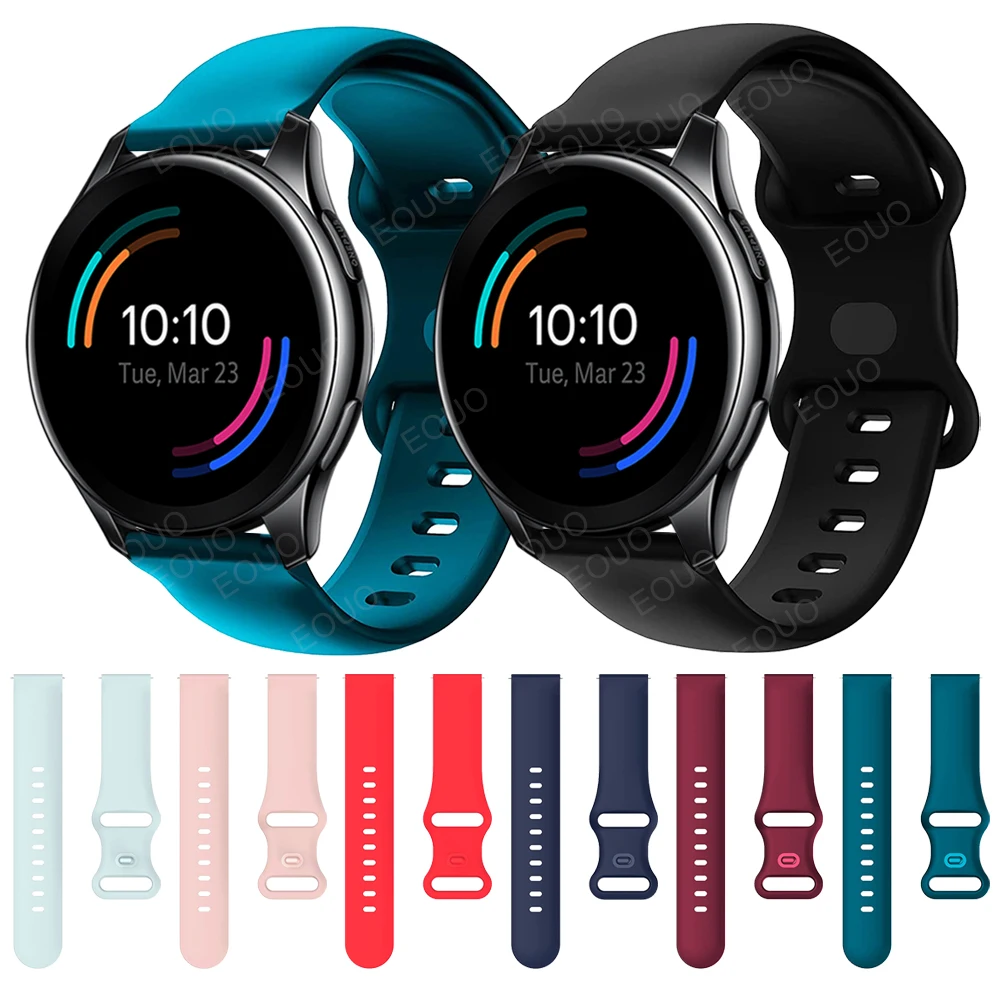 Bracelet en silicone pour montre Oneplus, bracelet de montre