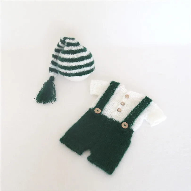 Шапочка для сна для новорожденных; комбинезон; Рождественский костюм; реквизит для фотосессии; шапка Санты и комбинезон с капюшоном; наряд для фотосессии