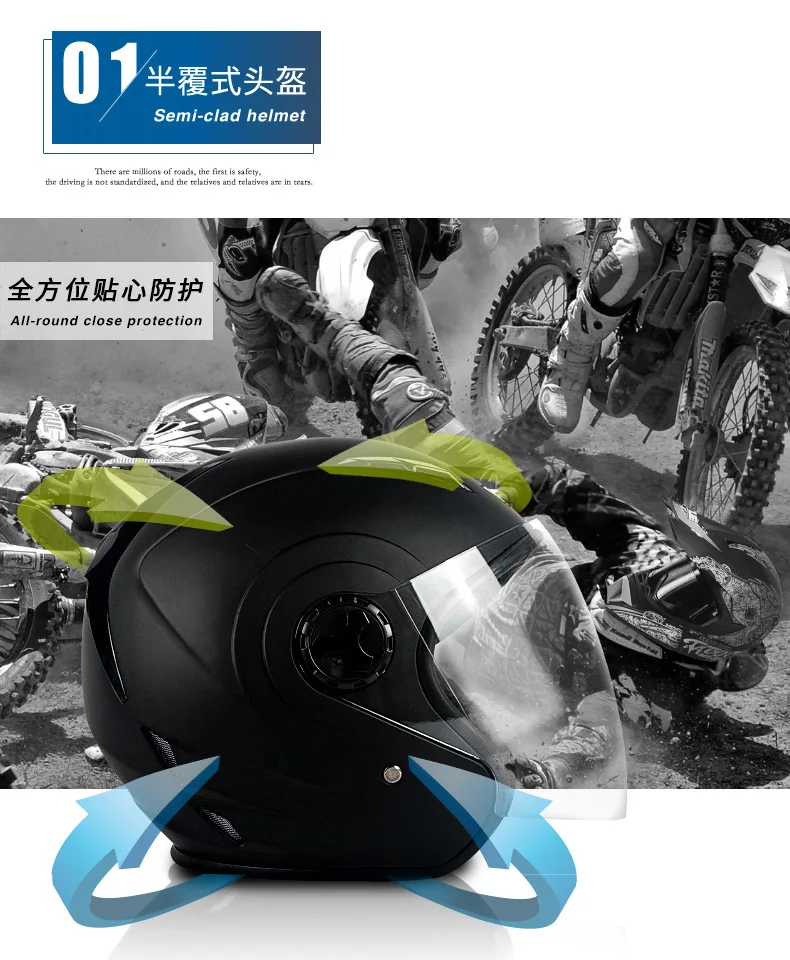 Motorcycle Bluetooth Helmet Motorhelm Headset Biker Moto