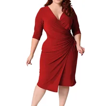 L-5XL платье для женщин vestidos de verano vestido ropa mujer платье для женщин vestidos de festa платья для женщин плюс размер глубокий v-образный вырез Z4