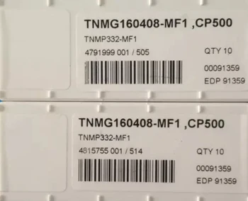 

10PCS CARBIDE INSERT TNMG160408-MF1 CP500