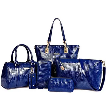 

Fashion New Six-Piece Different Size Bags Women's Handbag Ladies bag
