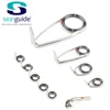 SeaGuide 3.4g LS Ring Stainless Steel 10pcs Micro Spinning Guide Set Rod Building component Repair fishing pole DIY Accessory ► Photo 3/6