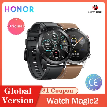 

Honor Magic 2 SmartWatch GPS 46mm/42mm NFC Payments Bluetooth 5.1 Blood Oxygen Indie Music Playback Working 14 Days Life Ver